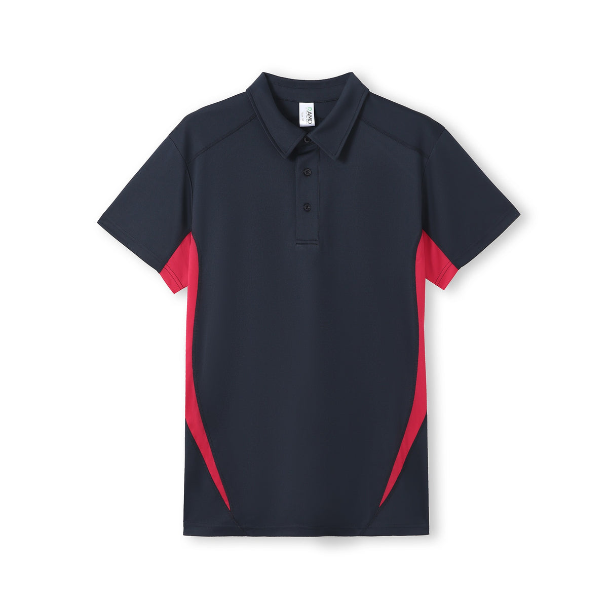 Men's Accelerator Polyester Polo - Navy/Red