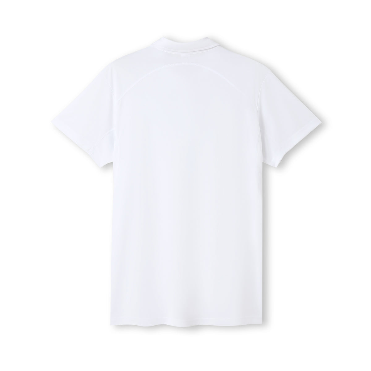 Men's Accelerator Polyester Polo - White/White - Back