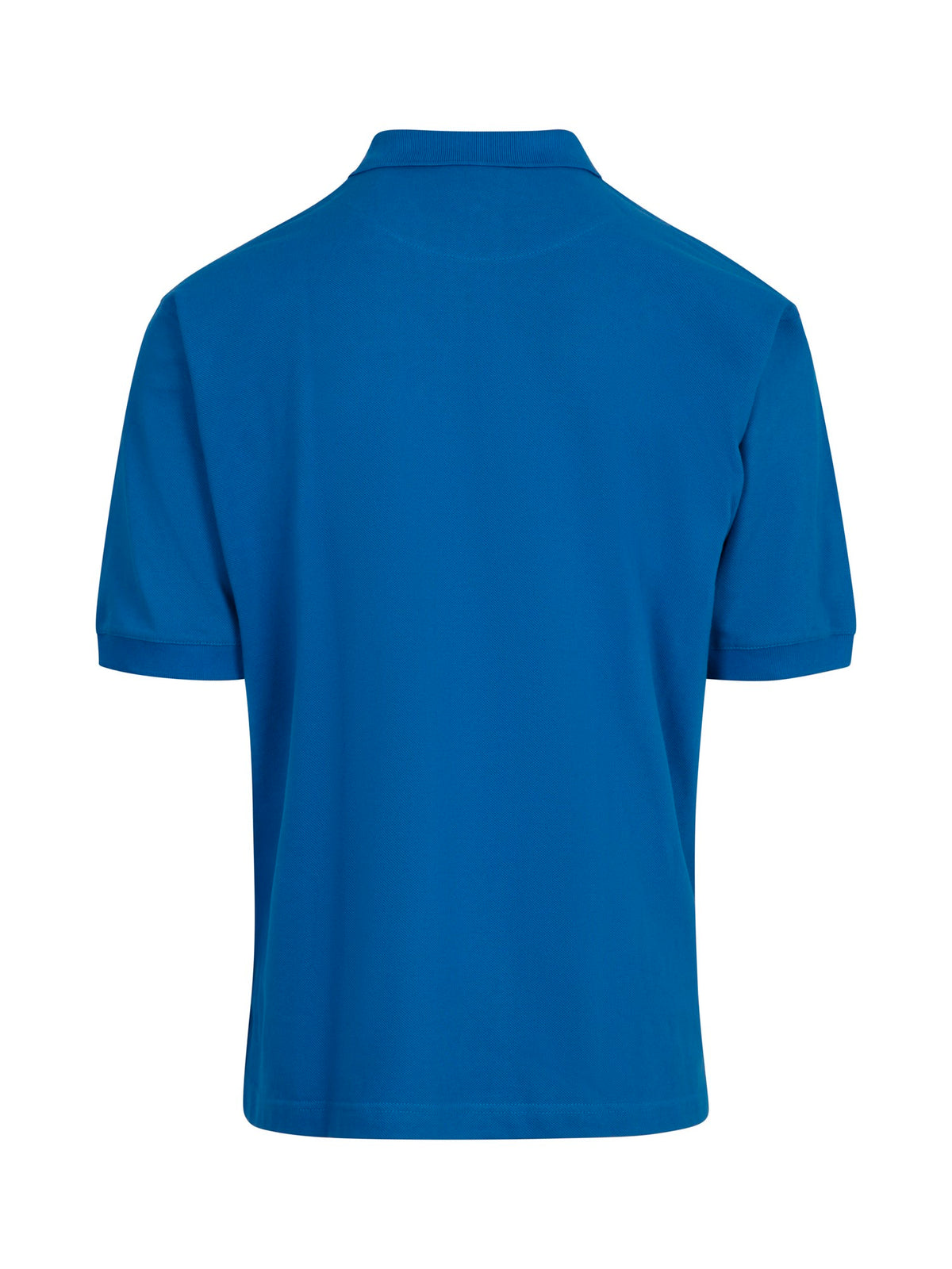 Men's Cotton Pigment Dyed Polo - Sapphire - Back