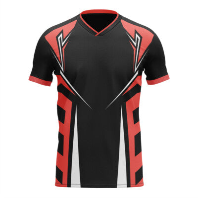 V Neck Soccer Jersey Design 1 F 2