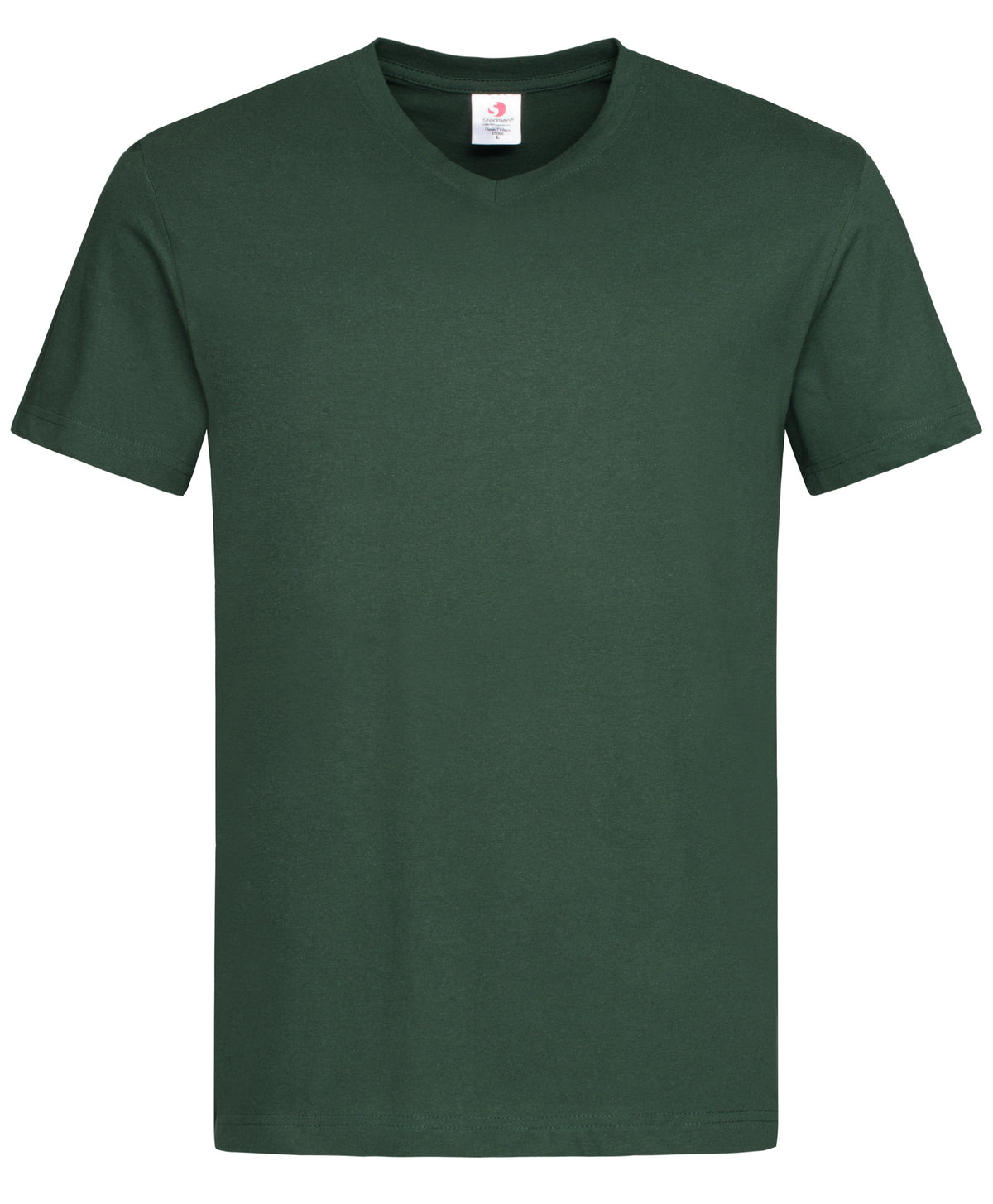 Men's Classic-T V-neck - Bottle Green - Front