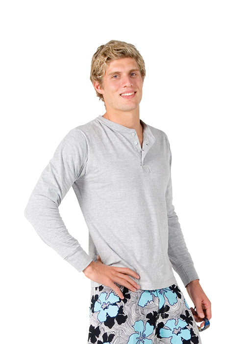 Men's Henley L/S T-shirt
