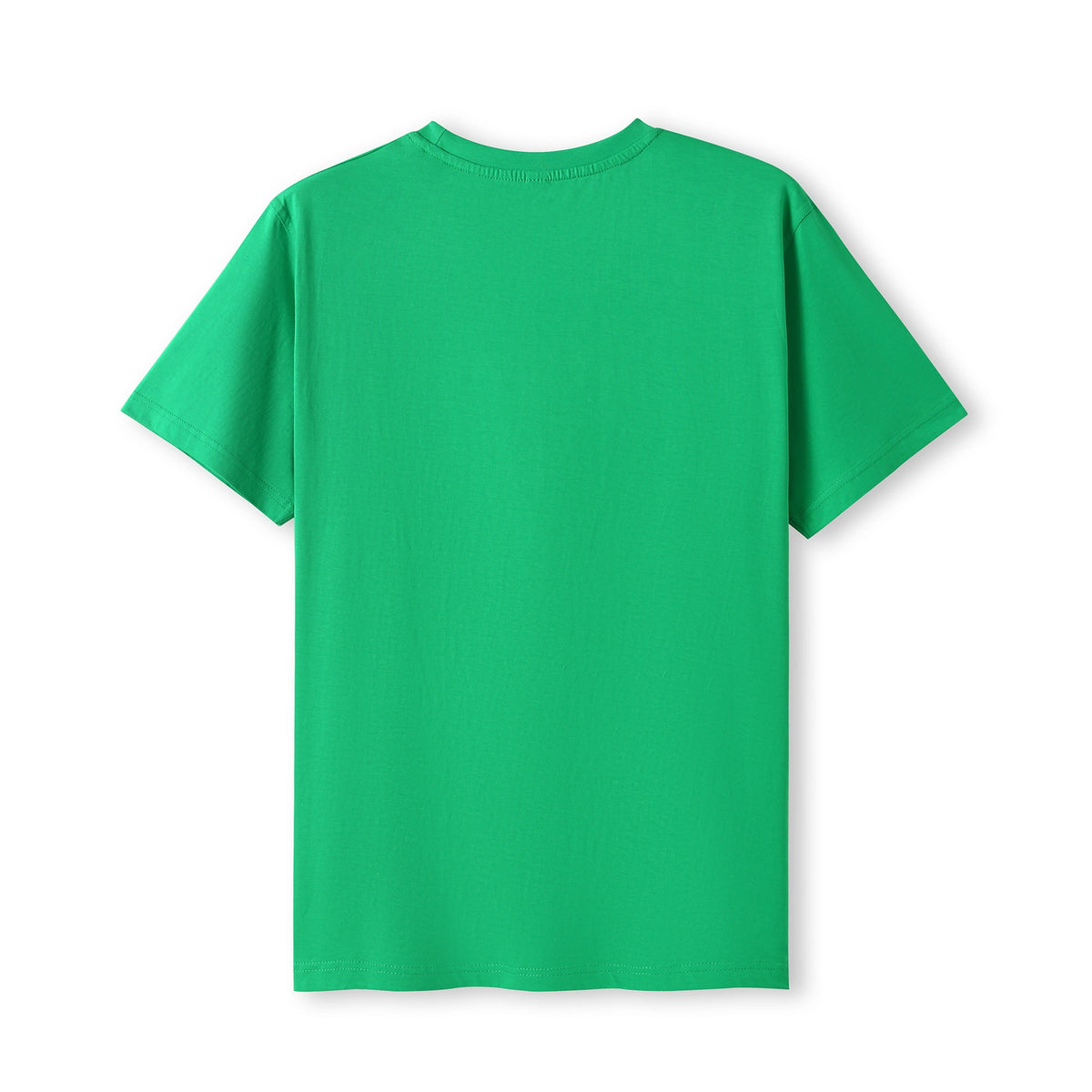 Men's / Unisex Modern Fit Tee - Emerald Green - Back