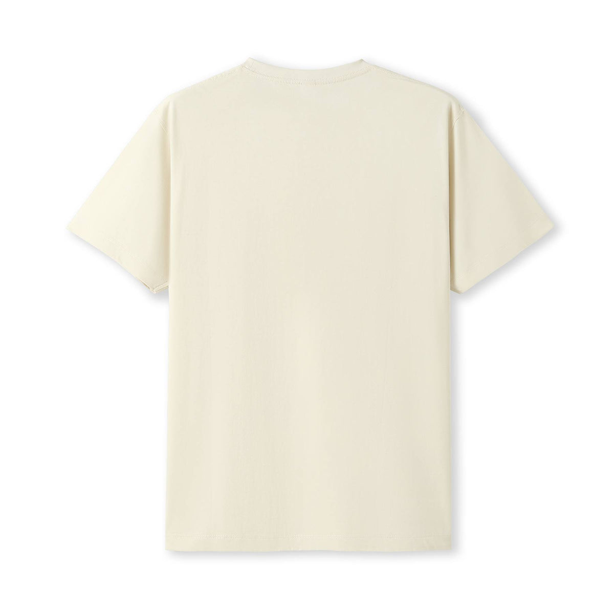 Men's / Unisex Modern Fit Tee - Natural - Back