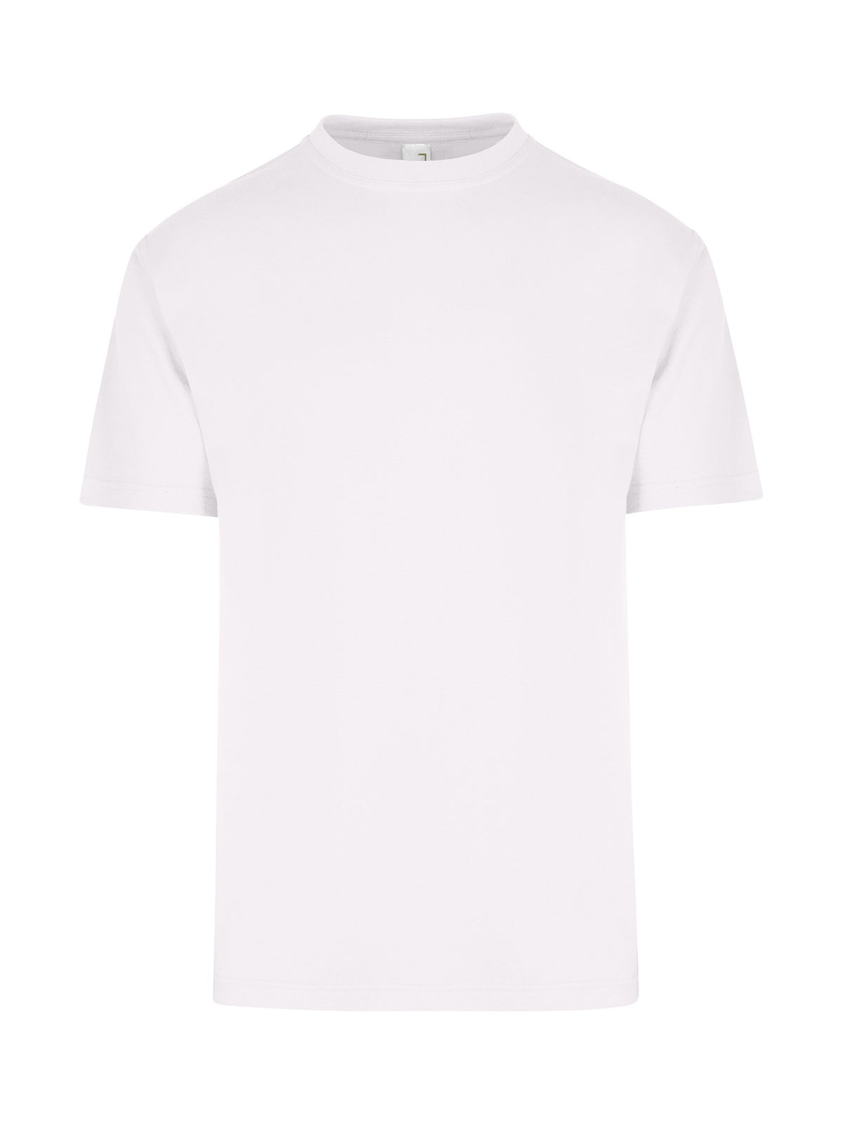 Men's / Unisex Loose Fit T Shirt - White - Front
