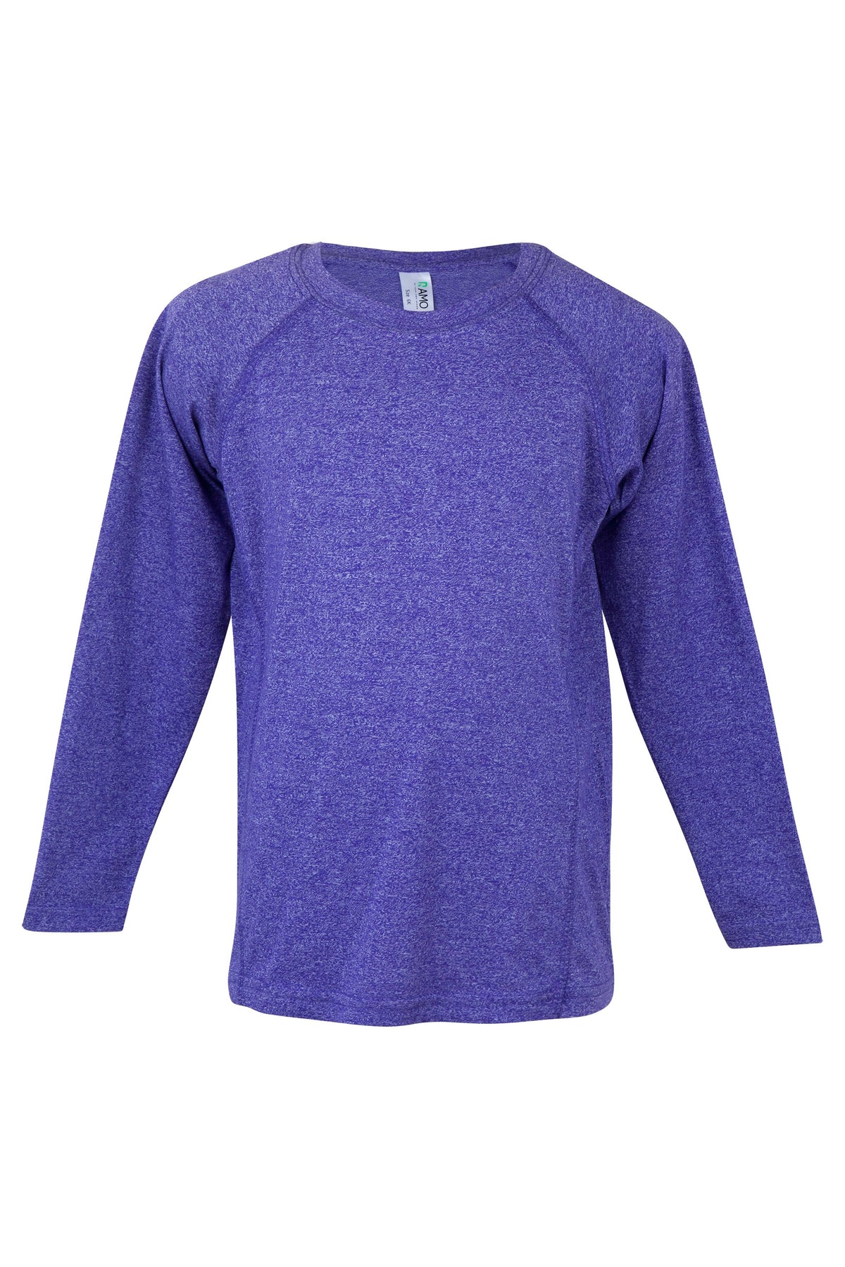 Kid's Greatness long sleeve T-shirt - Grape Heather - Front