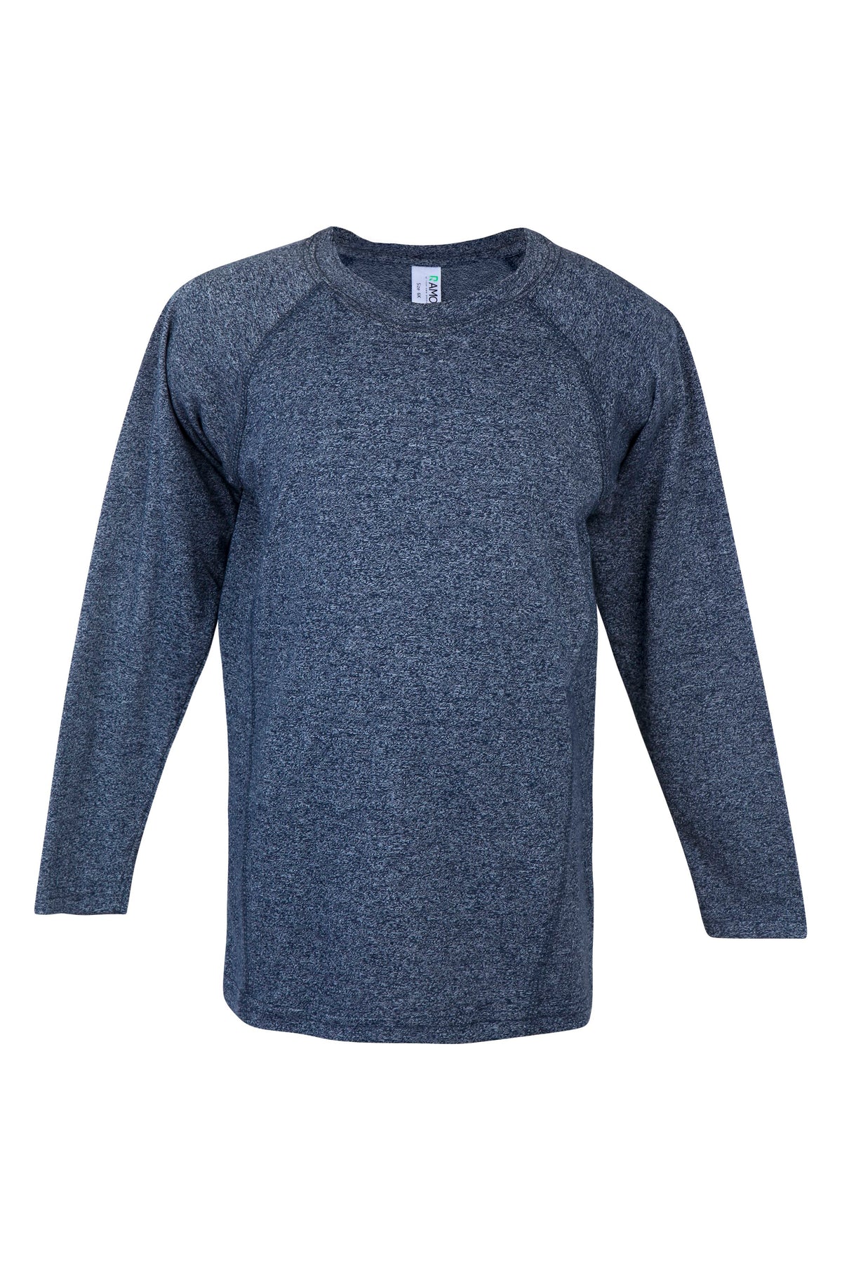 Kid's Greatness long sleeve T-shirt - Navy Heather - Front