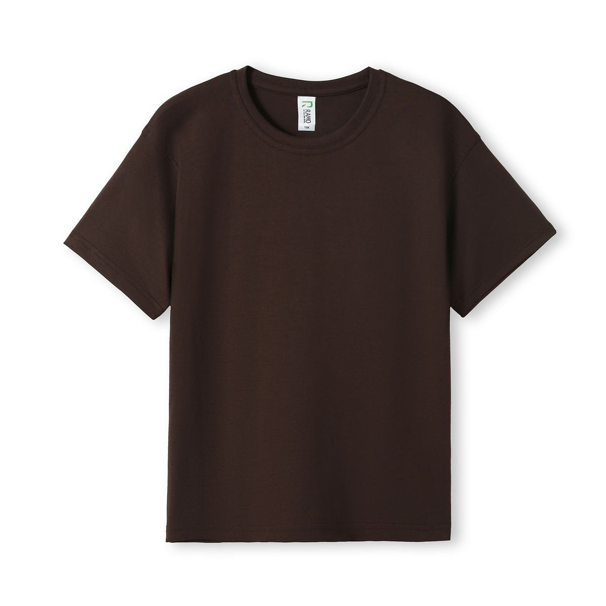 Kid's Regular T-shirt - Brown - Front