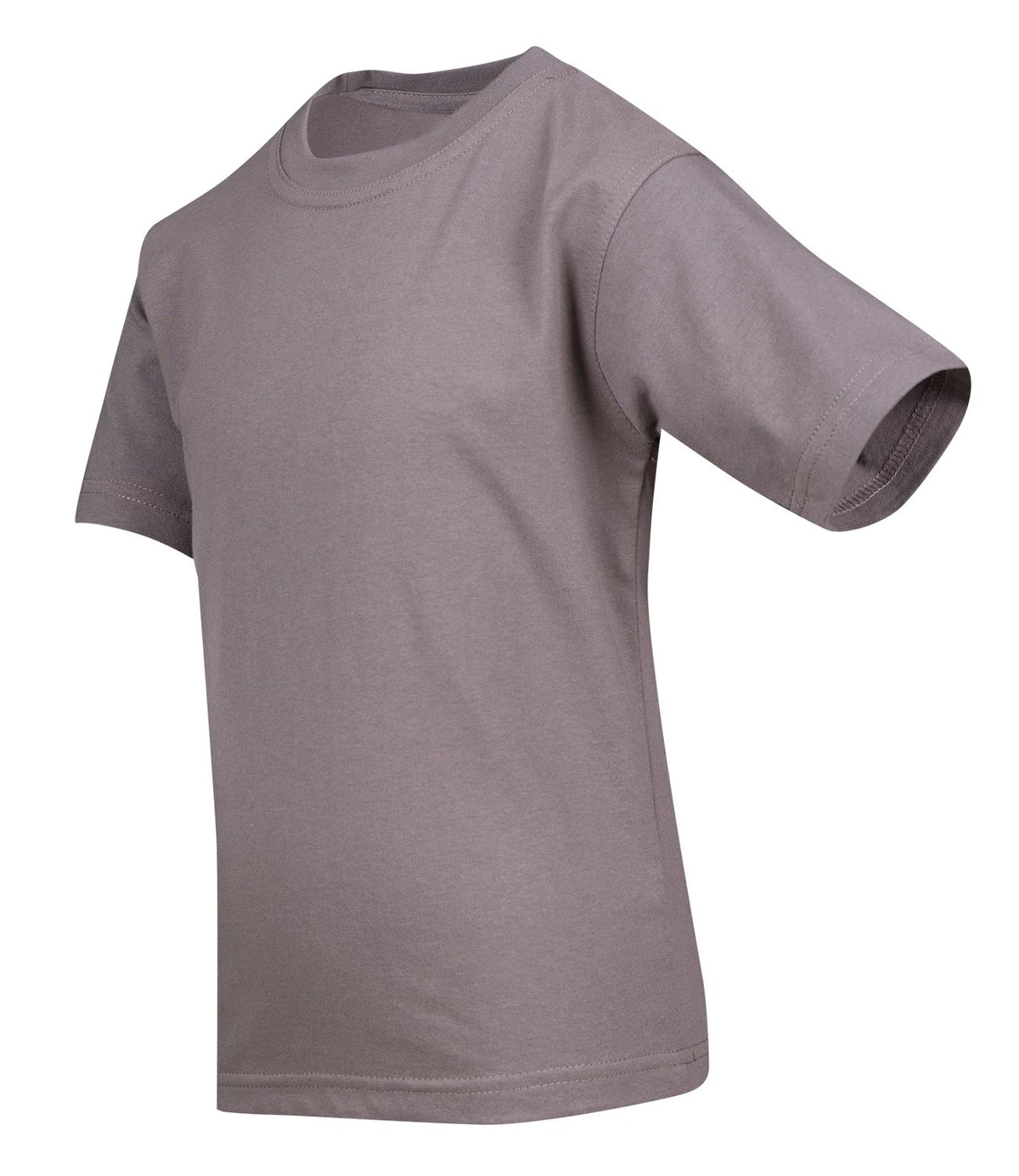 Kid's Regular T-shirt - Charcoal - Side