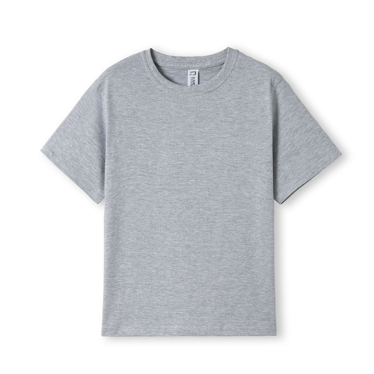 Kid's Regular T-shirt - Grey Marl - Front