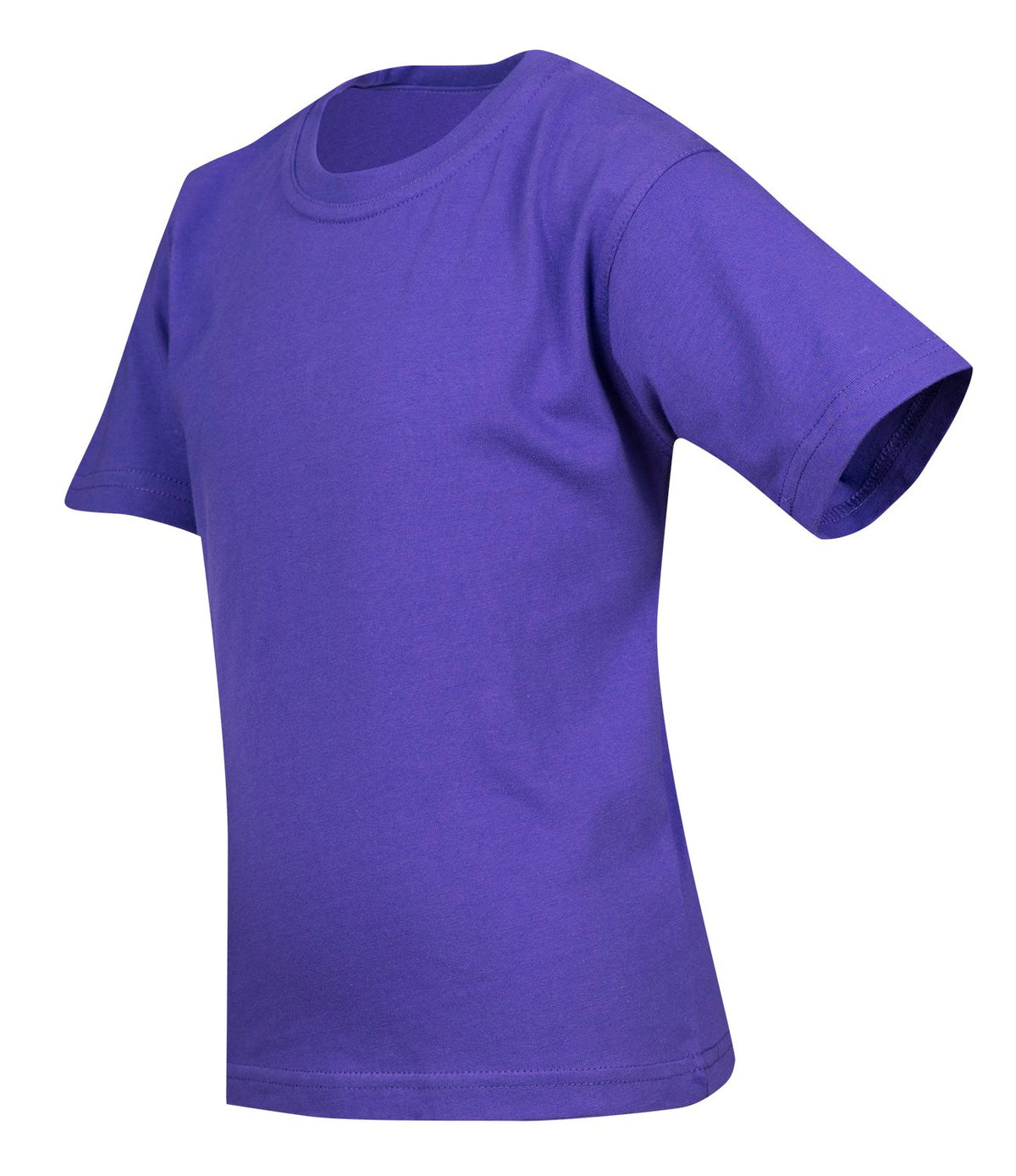 Kid's Regular T-shirt - Purple - Side