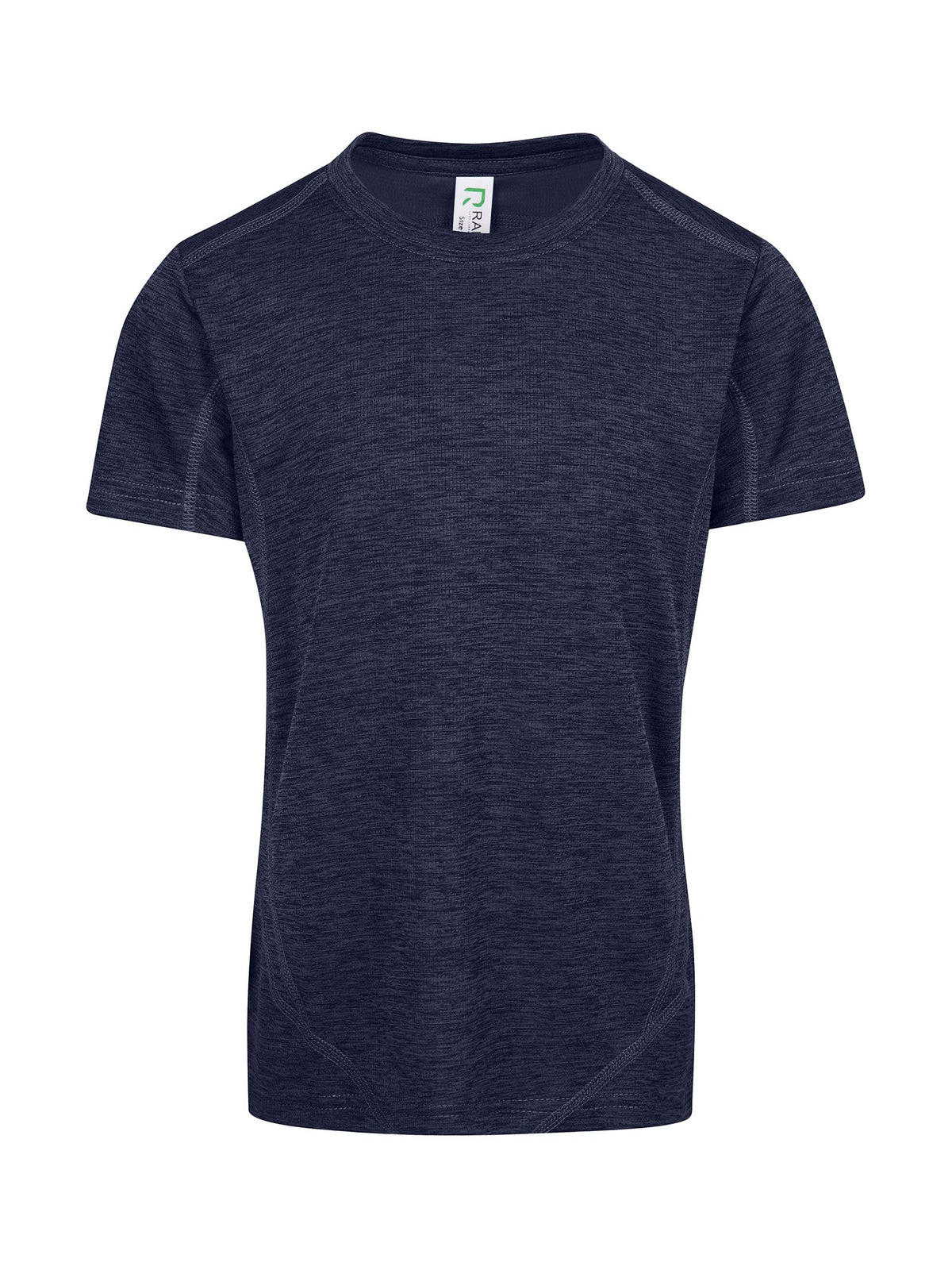 Kid's Challenger 100% polyester T-shirt - Navy Marl - Front