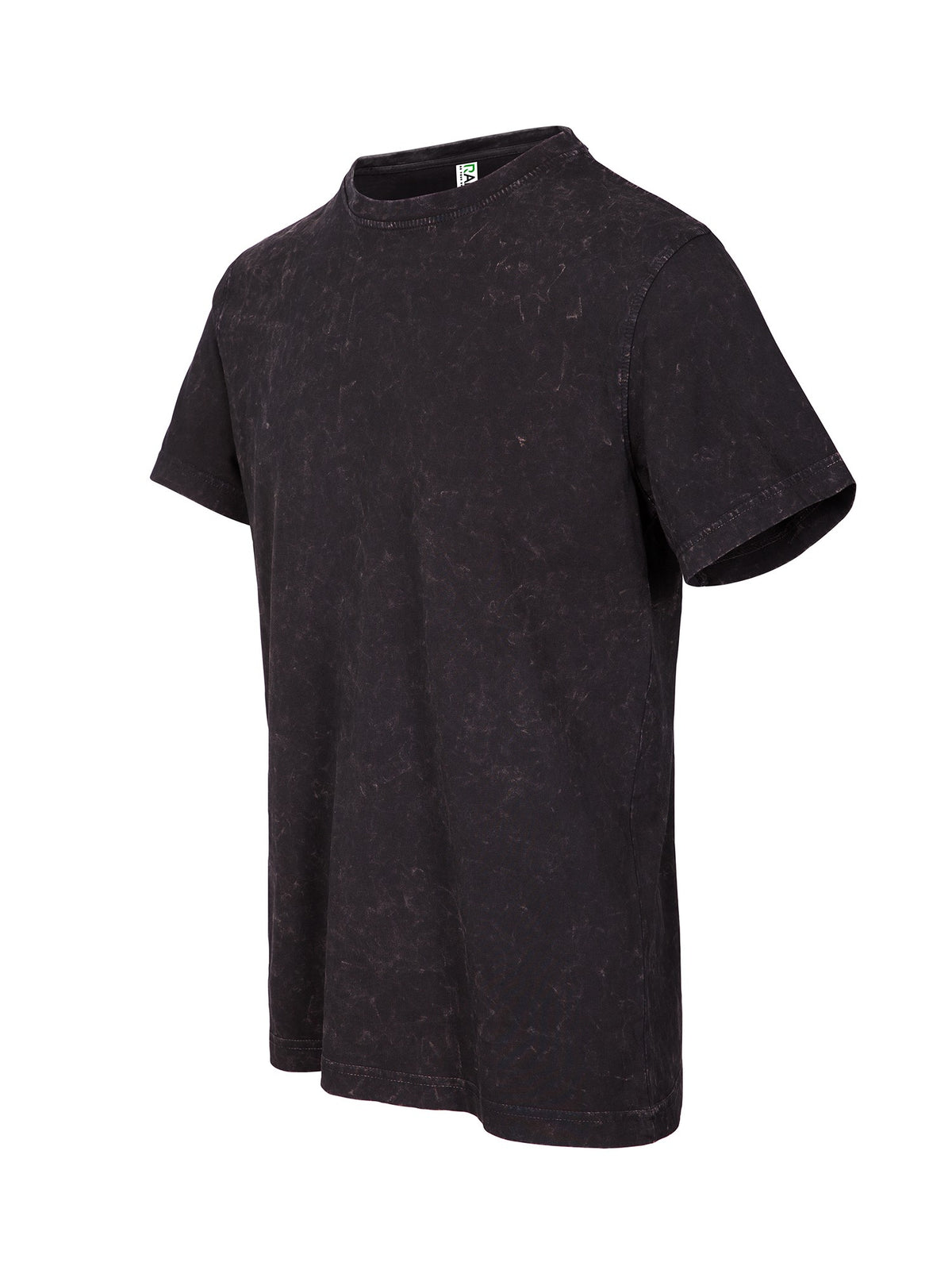 Kid's Stone Wash T-shirt - Black - Side