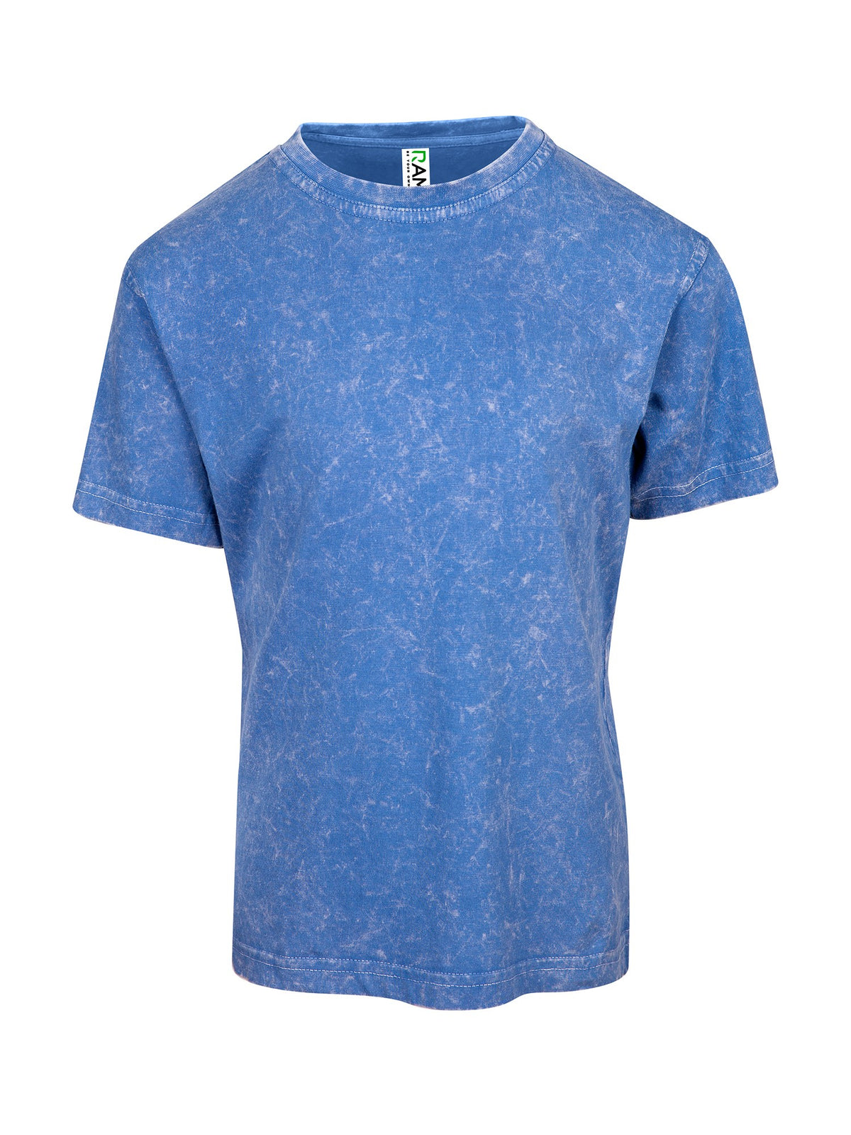 Kid's Stone Wash T-shirt - Blue - Front