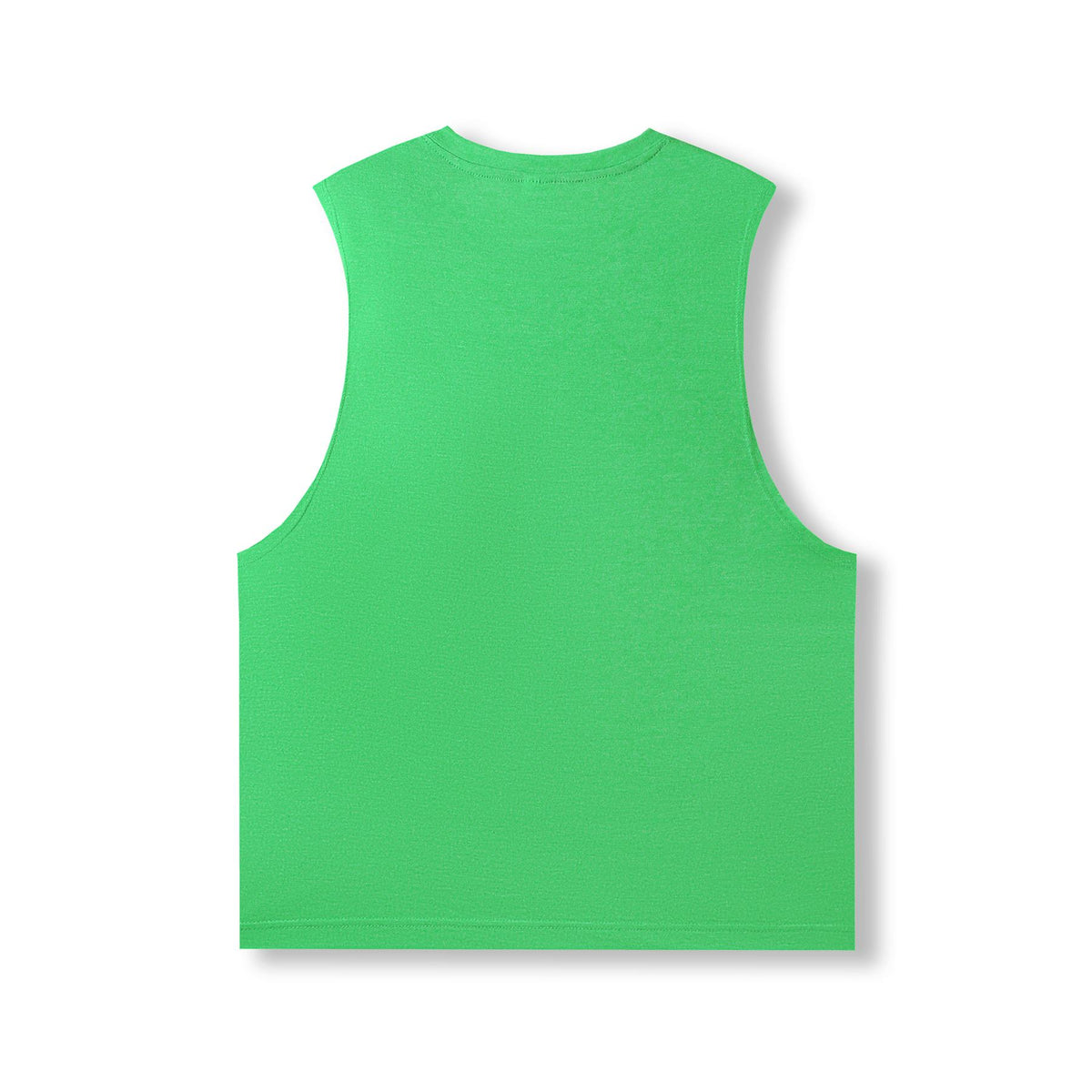 Mens Heather SLEEVELESS Tee - Greatness Range - Emerald Green Heather - Back
