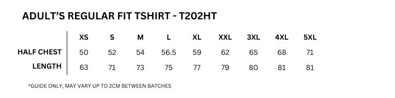 Mens Heather SLEEVELESS Tee - Greatness Range - Size guide
