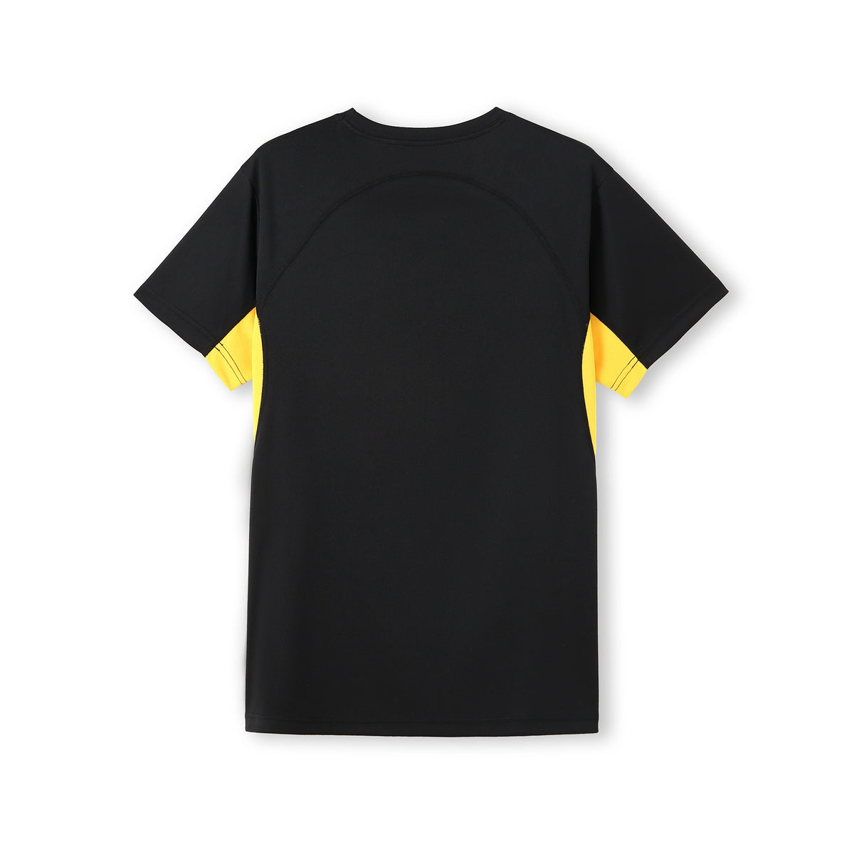 Mens Accelerator Cool Dry T-shirt - Black/Gold - Back