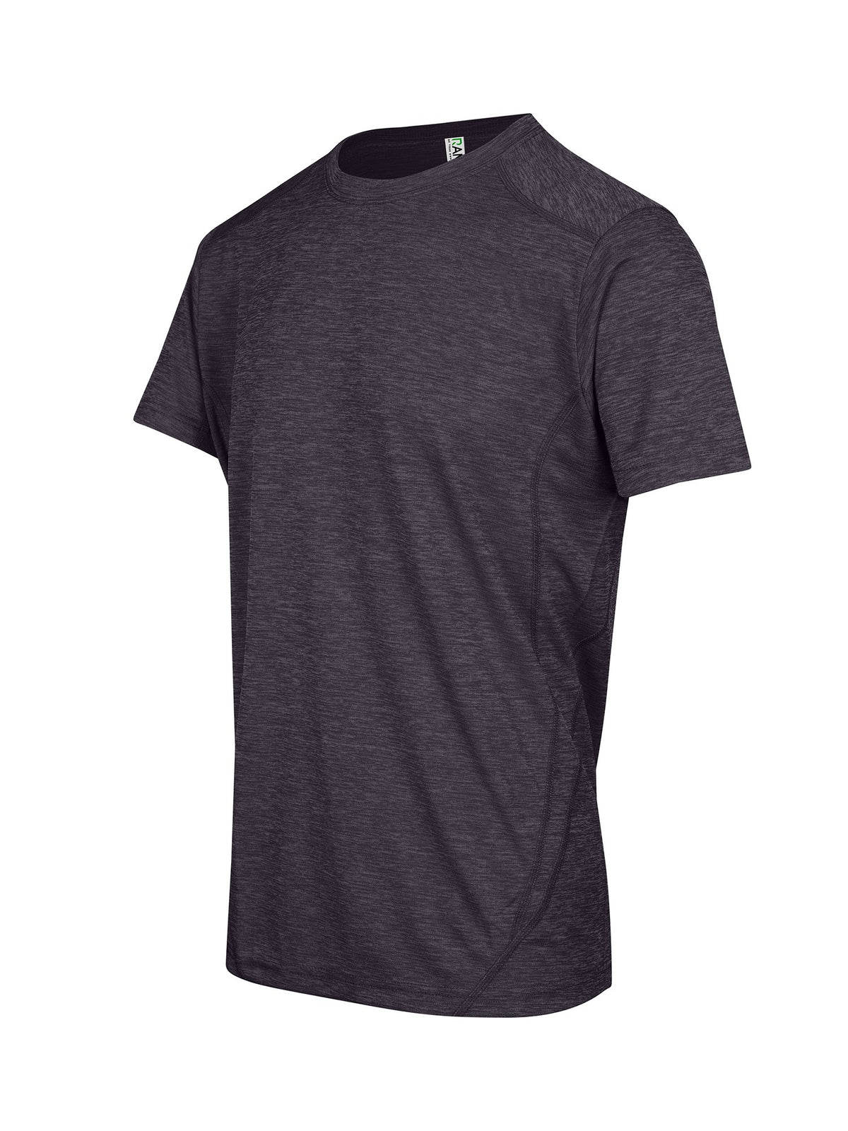Men's / Unisex Challenger 100% polyester T-shirt - Dark Marl - Side
