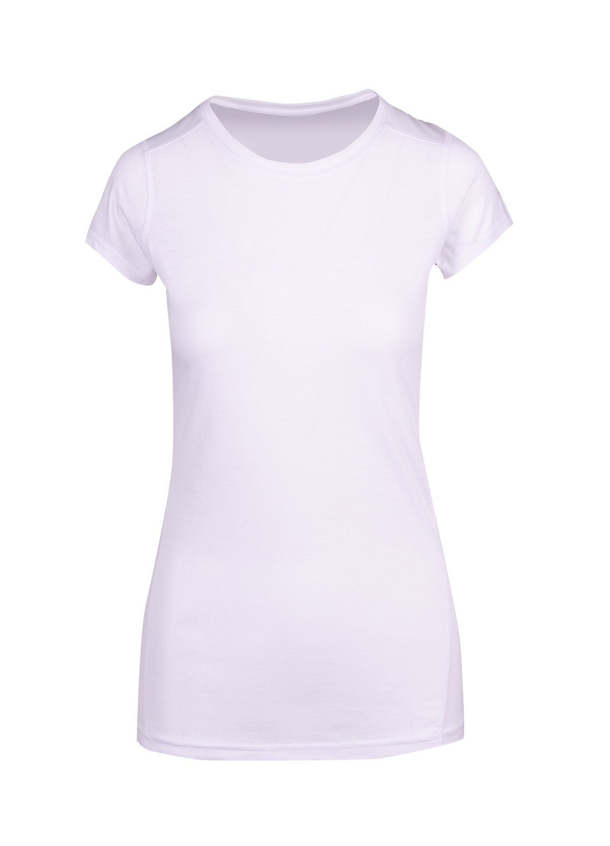 Womens Greatness Athletic T-shirt - White - Front