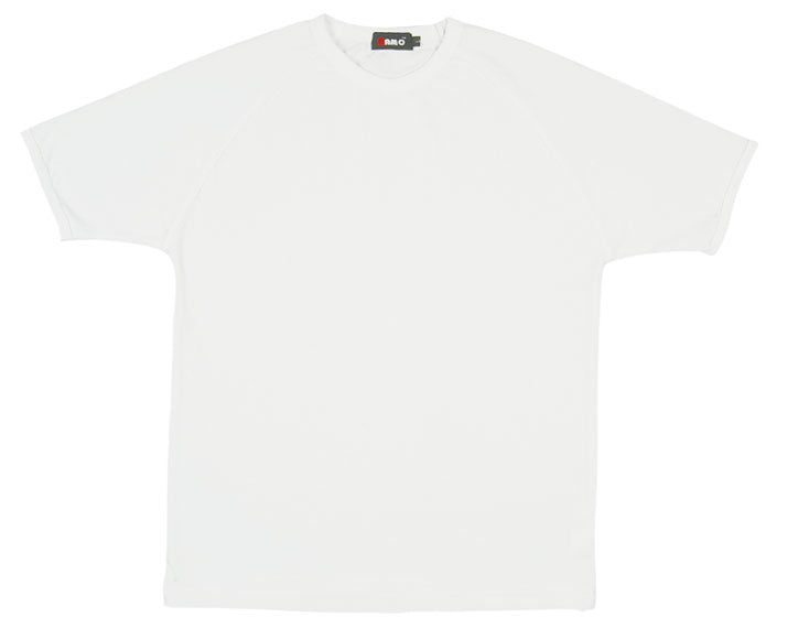 Men's Spandex T-shirt - White - Front
