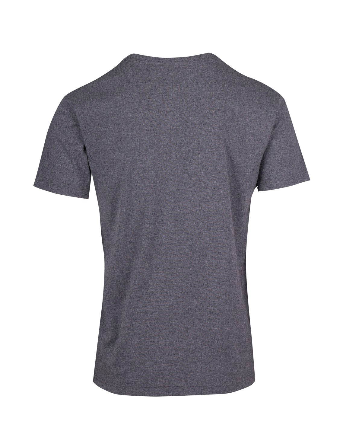 Mens Heavy Marl T-shirt - Charcoal Marl - Back