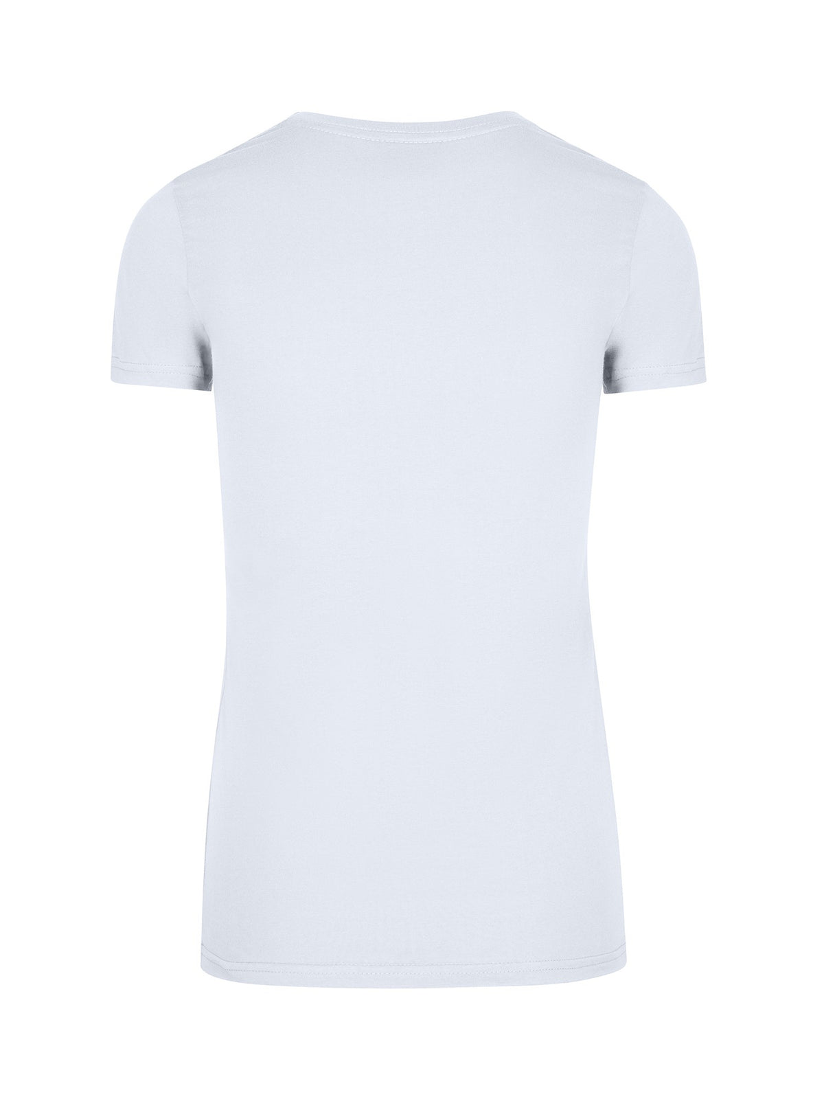 Women's American Style T-shirt - Ice Blue - Back