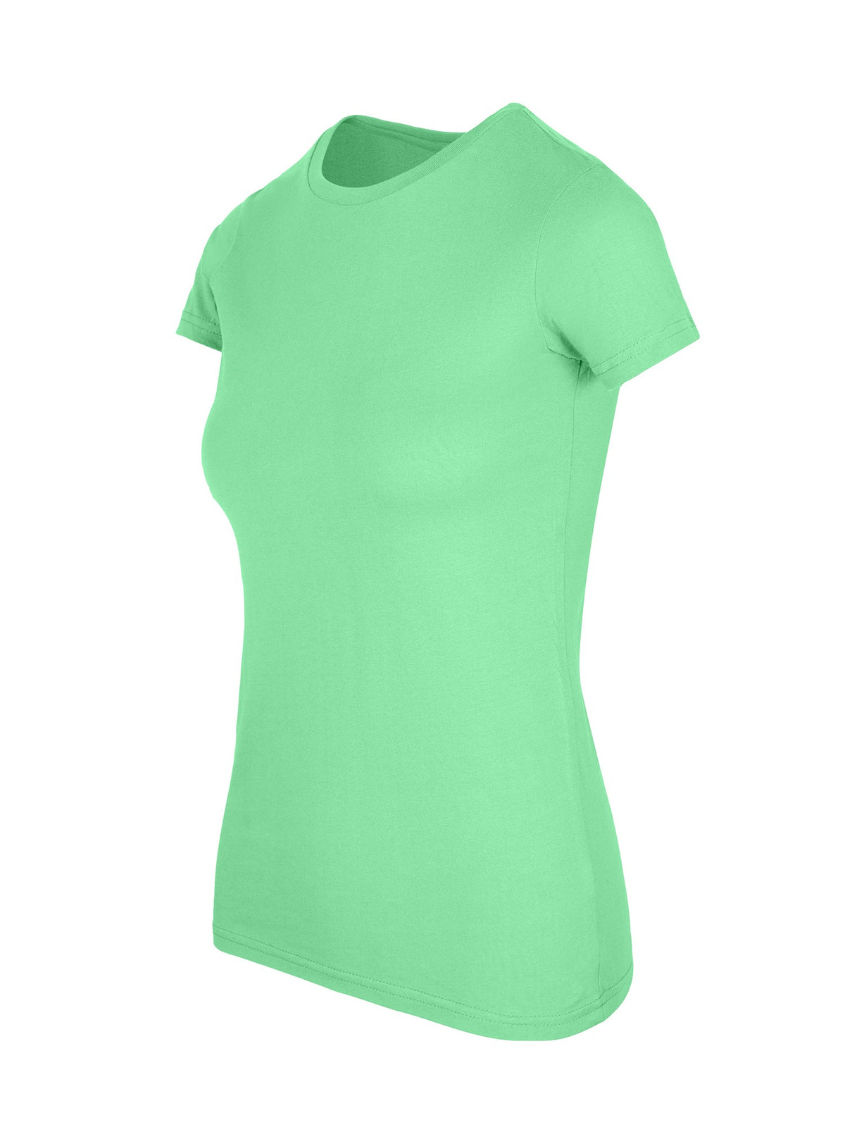 Women's American Style T-shirt - New Lime - Side