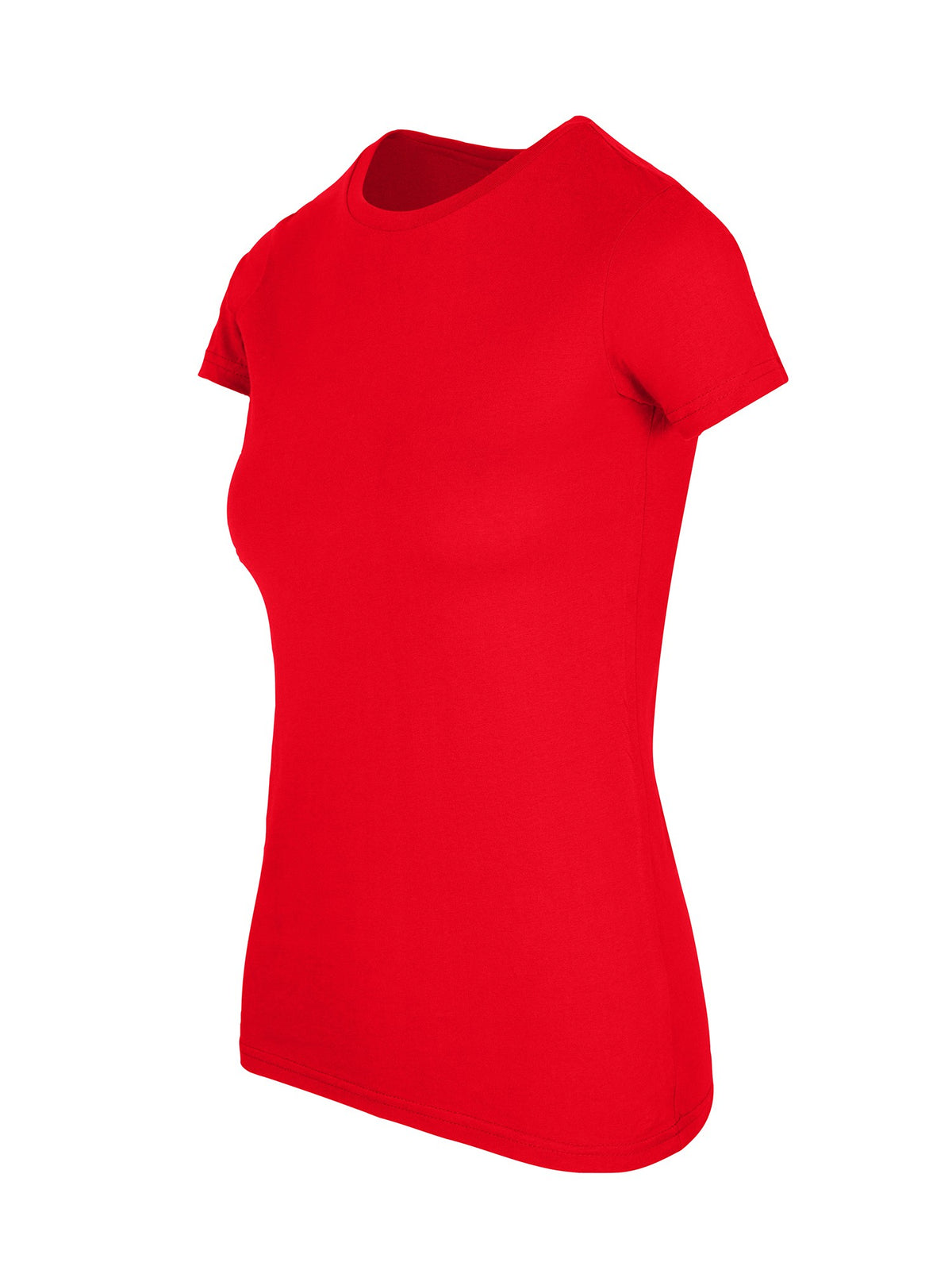 Women's American Style T-shirt - Red - Side