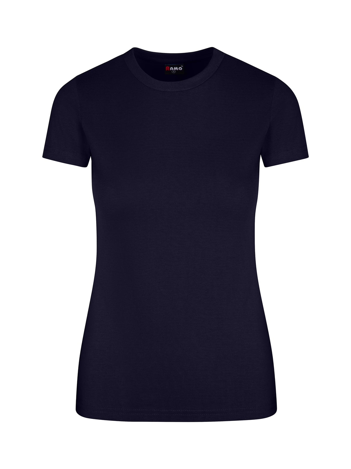Womens Slim Fit Tee - Black - Front