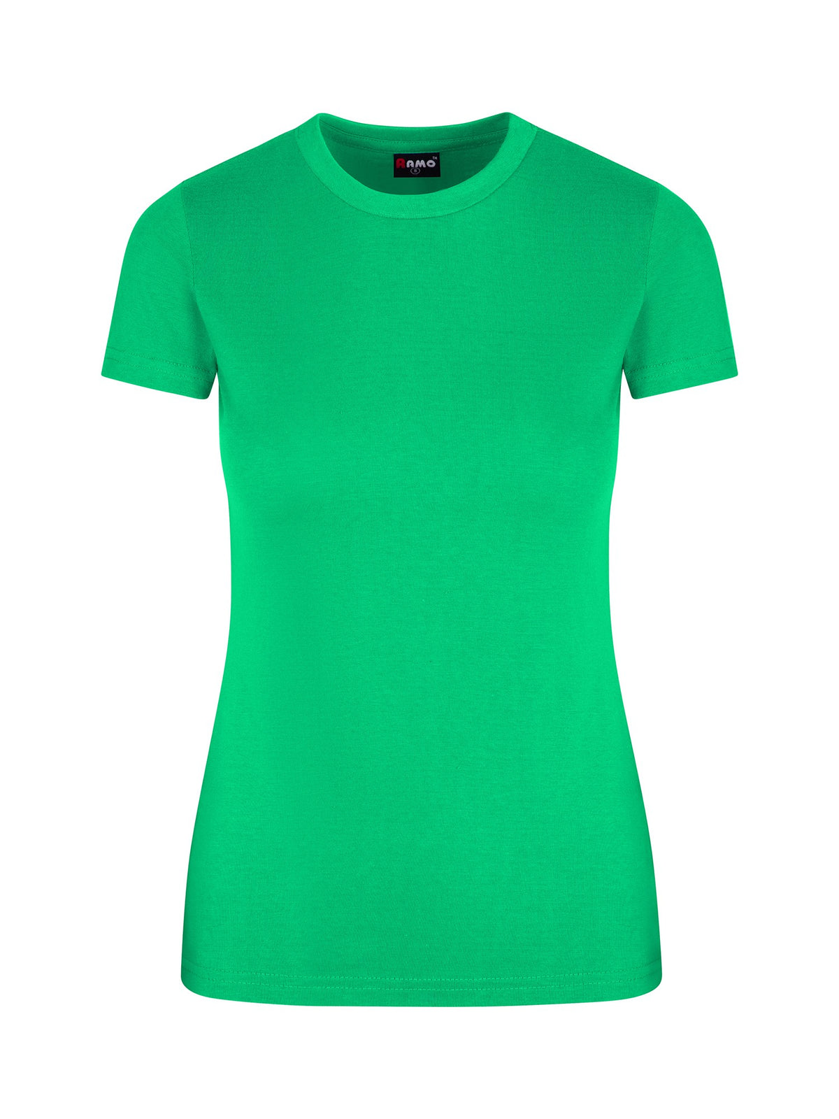 Womens Slim Fit Tee - Emerald Green - Front