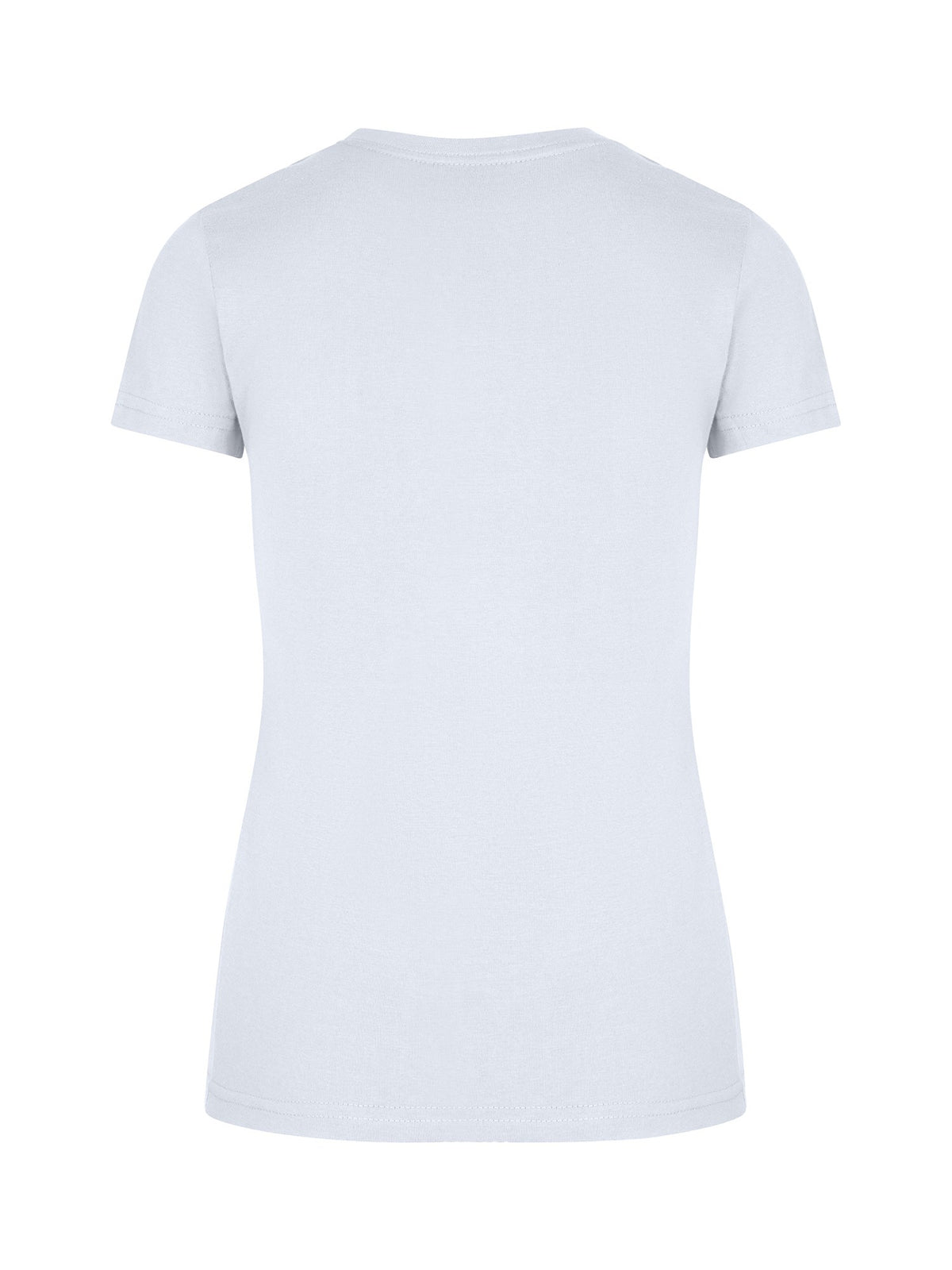 Womens Slim Fit Tee - Surf Blue/Ice Blue - Back