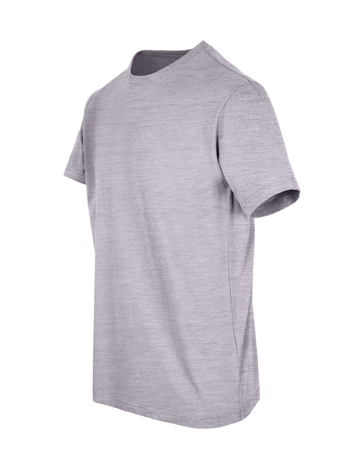 Men's / Unisex American Style t-shirt - Grey Marl - Side