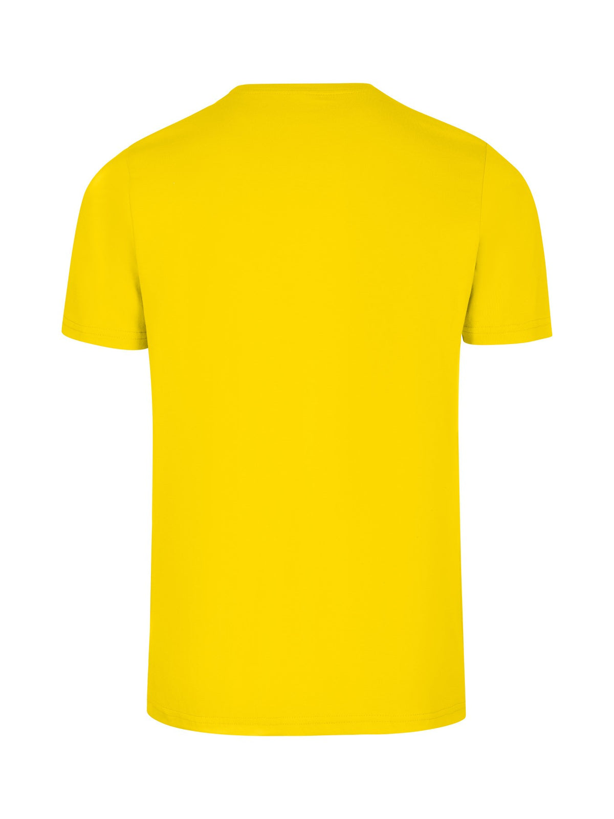 Men's Slim Fit T-shirt - Yellow - Back