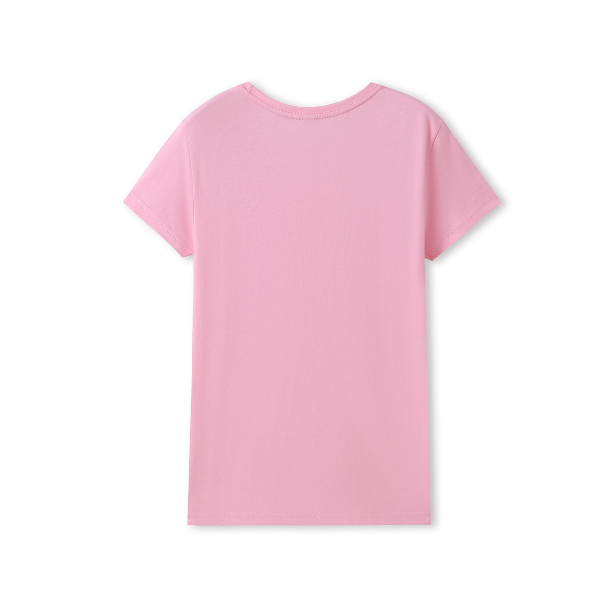 Women's Organic Cotton T-shirt - Pink - Back
