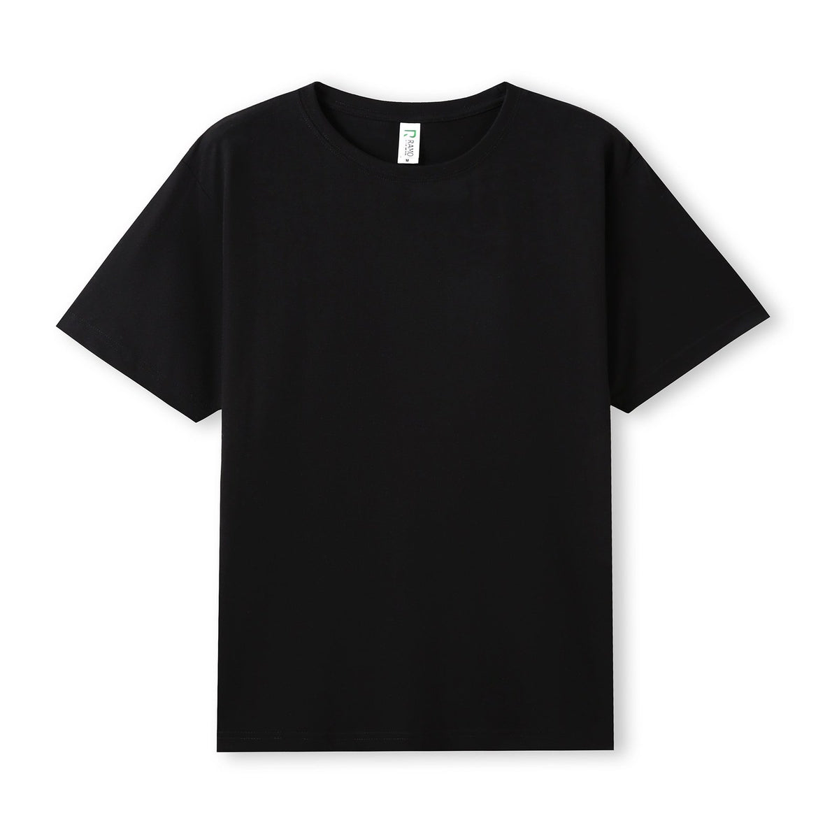 Men's Organic Cotton T-shirt - Black - Front