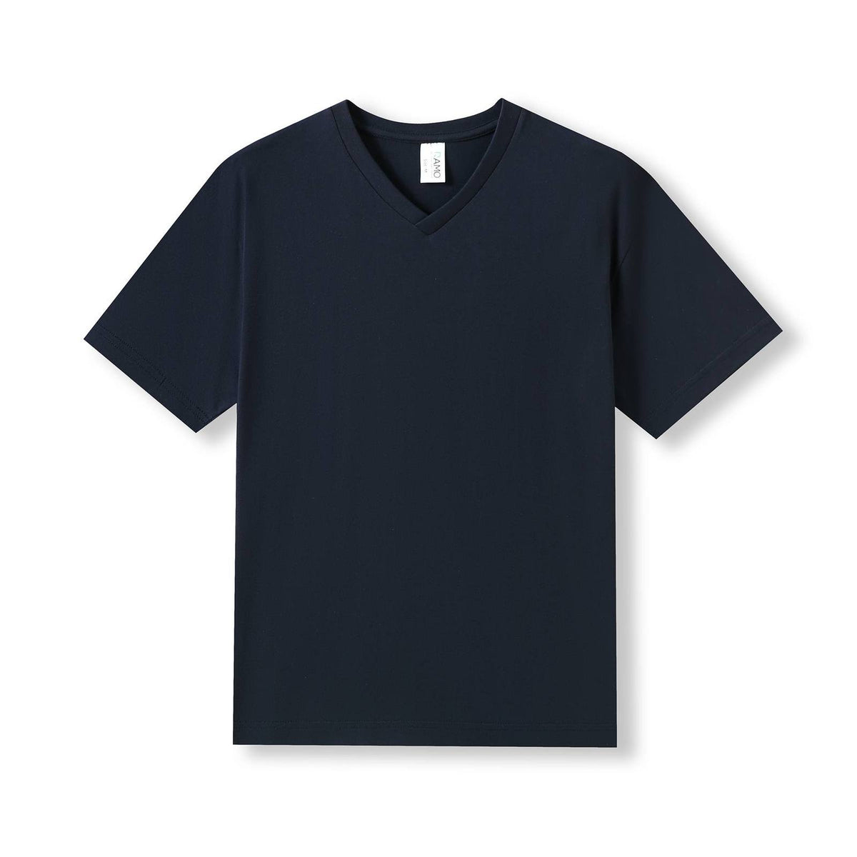 Men's / Unisex V-Neck T-shirt - Navy Blue - Front