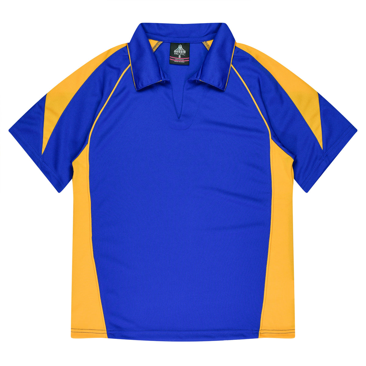 Aussie Pacific Premier Ladies Polo 2301 - Royal/Gold