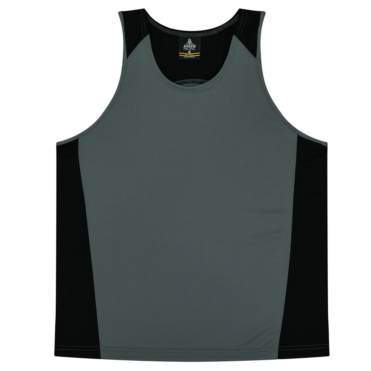 Aussie Pacific Premier Kids Singlet 3101 - Ashe/Black