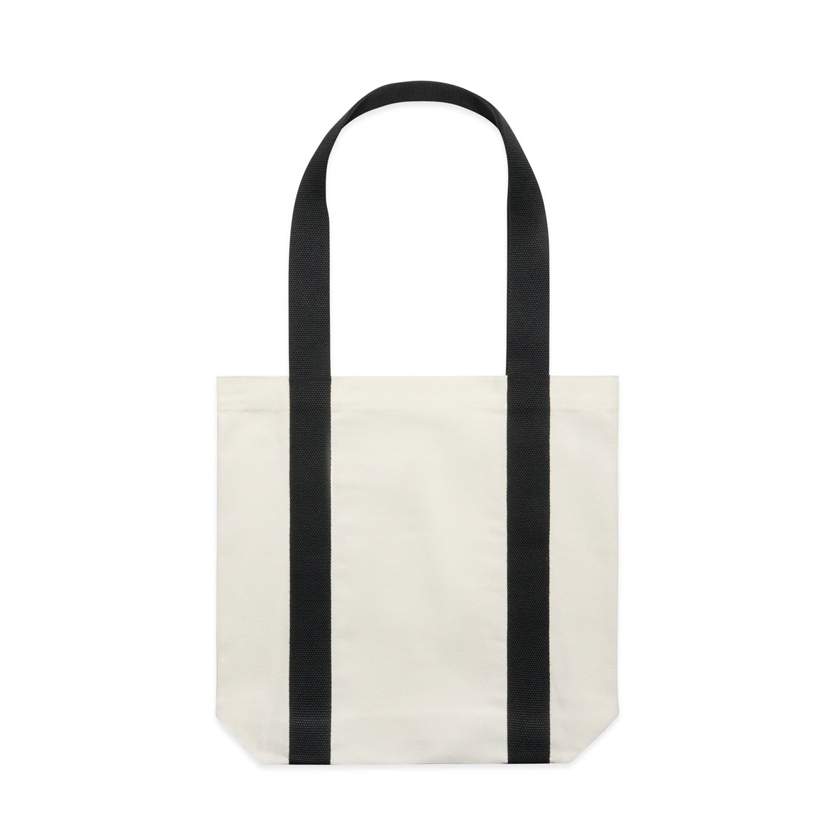 Two-Tone Carrie Tote 1008 - Cream/Black - Front