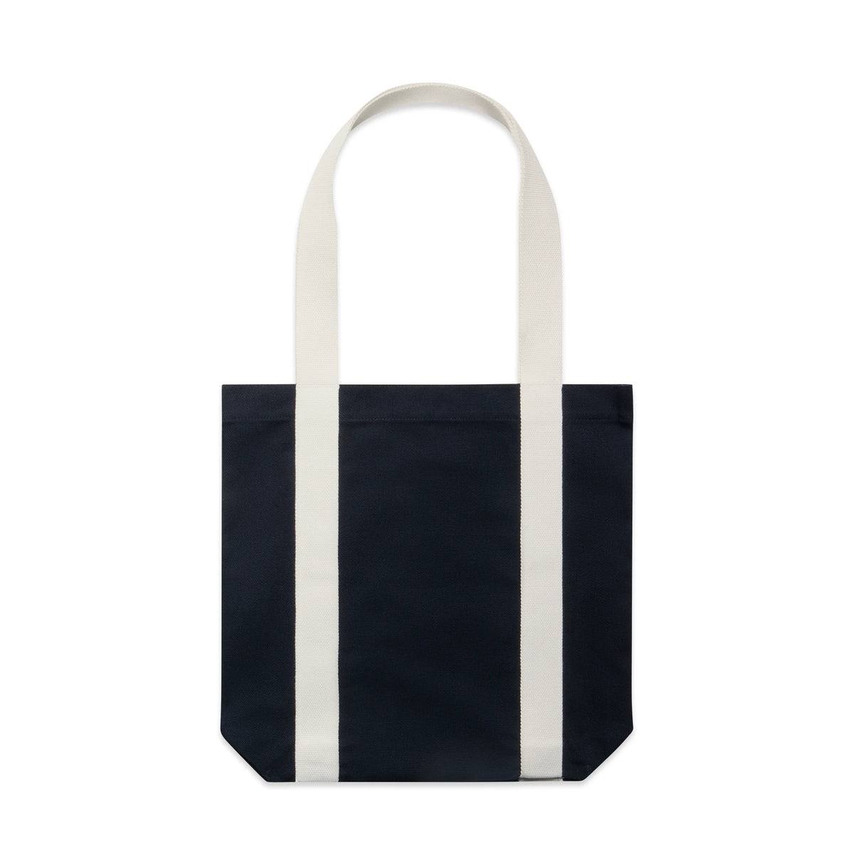 Two-Tone Carrie Tote 1008 - Navy/Cream - Front