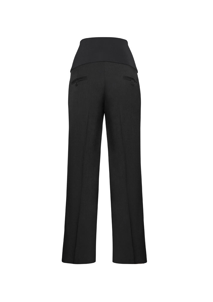 Cool Stretch Womens Maternity Pant - Charcoal - Back