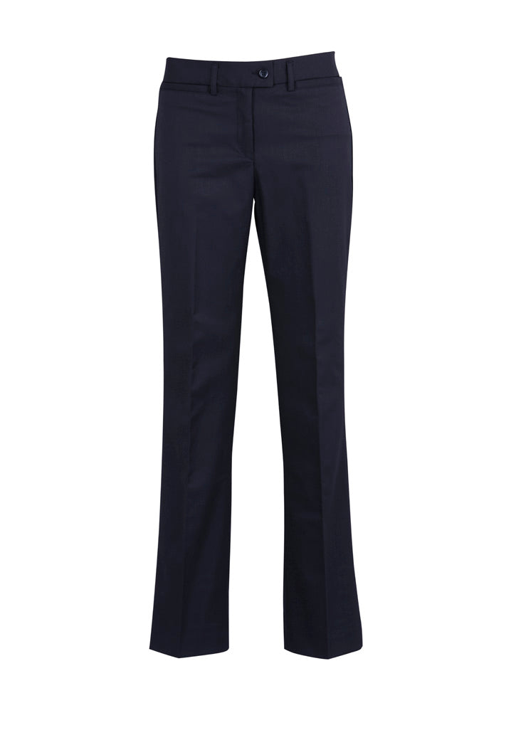 Cool Stretch Womens Relaxed Pant - Navy - Front