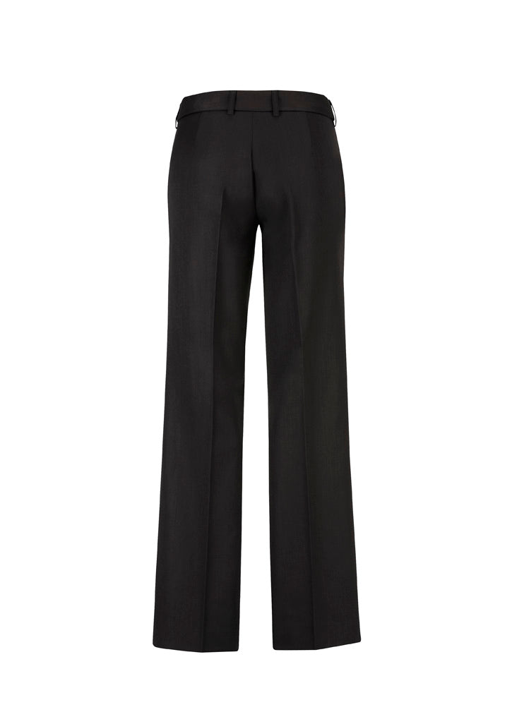 Cool Stretch Womens Adjustable Waist Pant - Black - Back