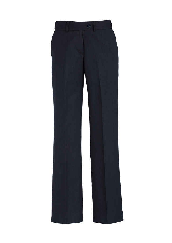 Cool Stretch Womens Adjustable Waist Pant - Navy - Front