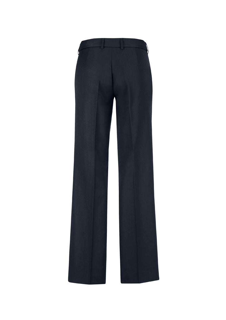 Cool Stretch Womens Adjustable Waist Pant - Navy - Back