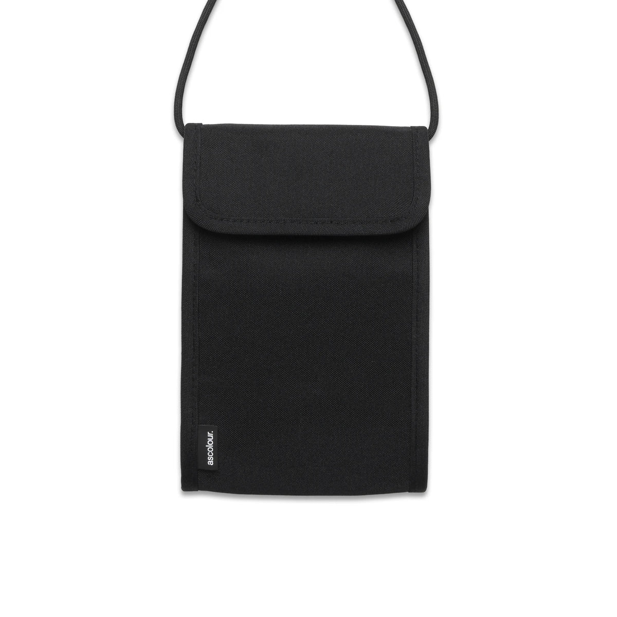 Recycled Phone Bag 1011 - Black - Front