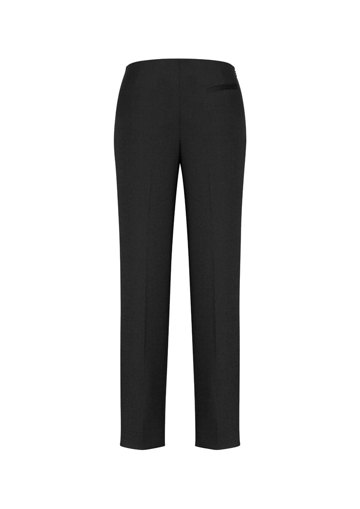 Cool Stretch Womens Bandless Slim Leg Pant - Black - Back