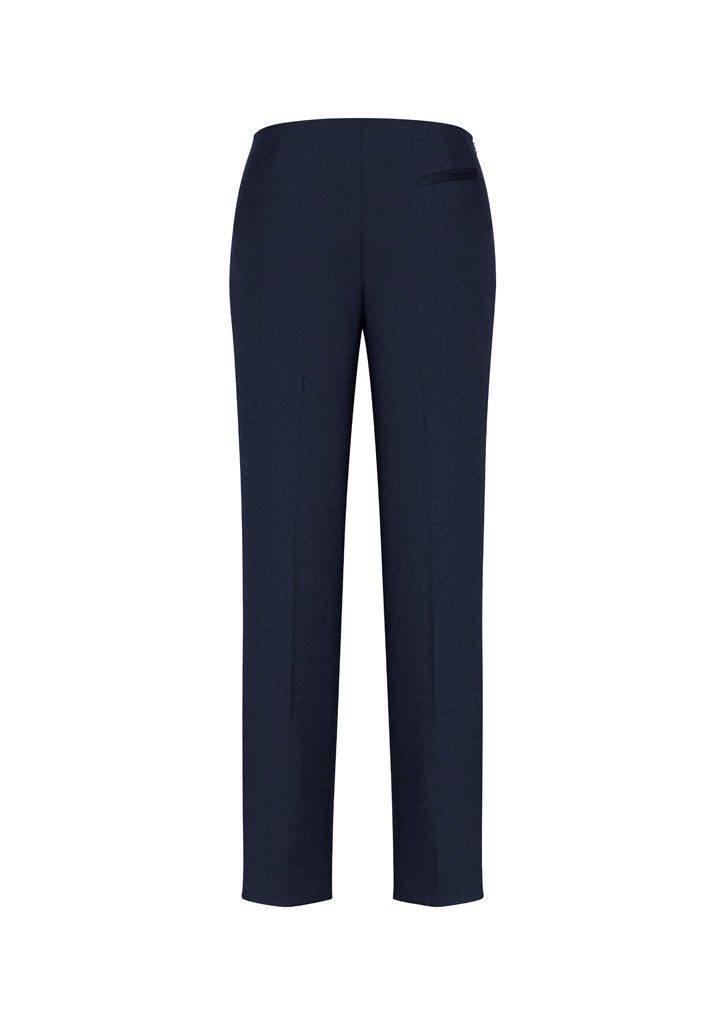 Cool Stretch Womens Bandless Slim Leg Pant - Navy - Back