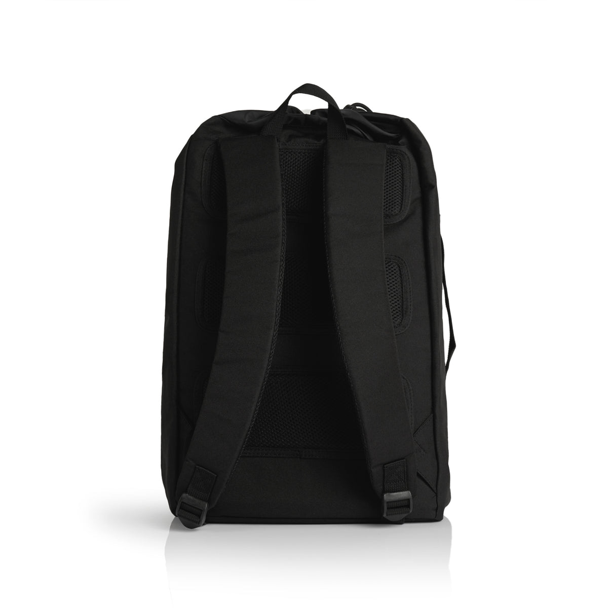 Recycled Rucksack 1028 - Black - Back