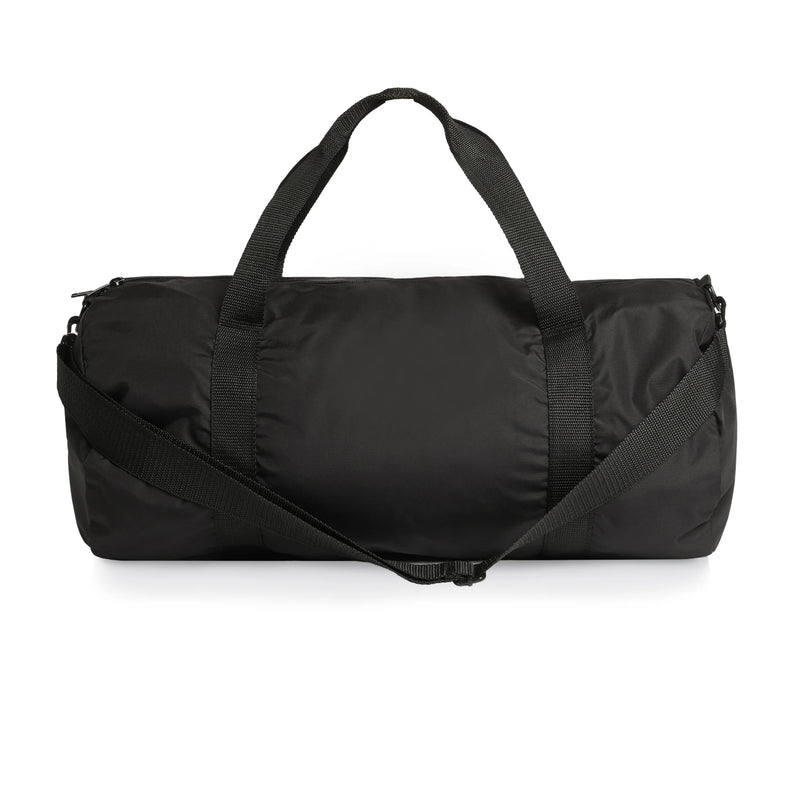 Recycled Light Duffel Bag 1038 - Black - Front